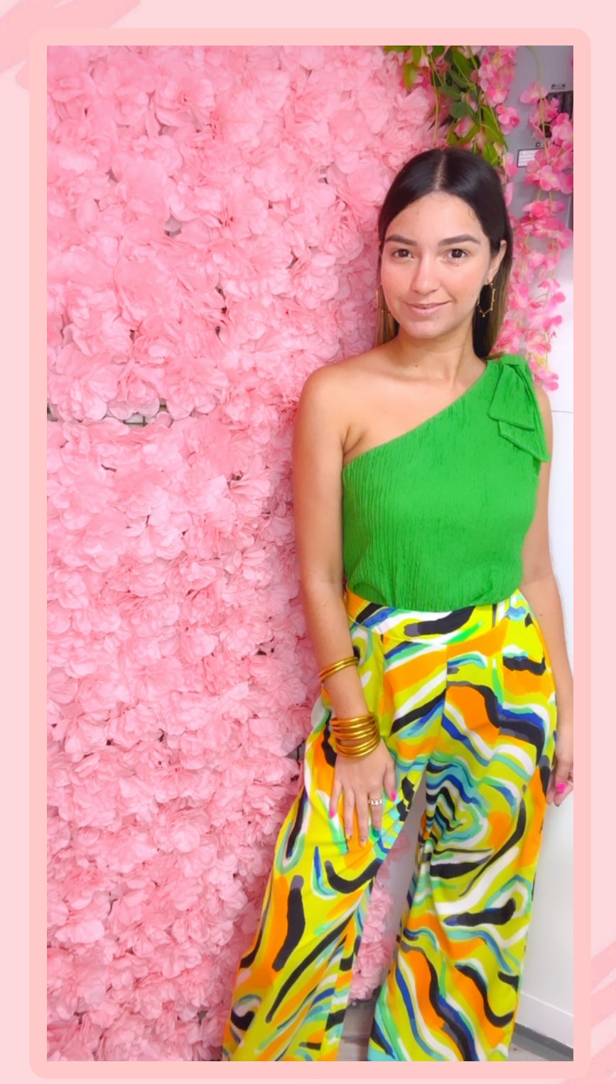 Green Multi Palazzo