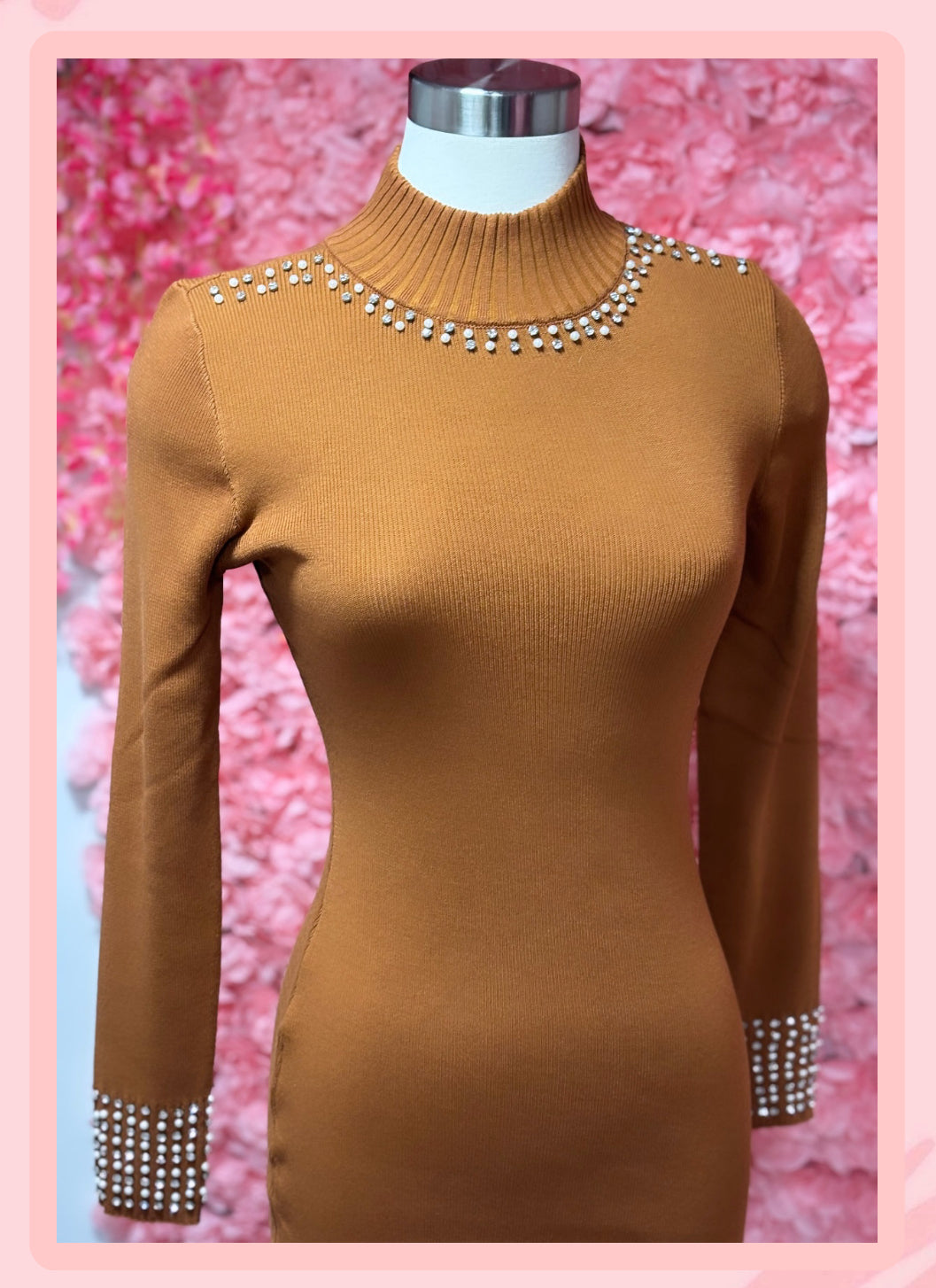 Brown Fashion Dress