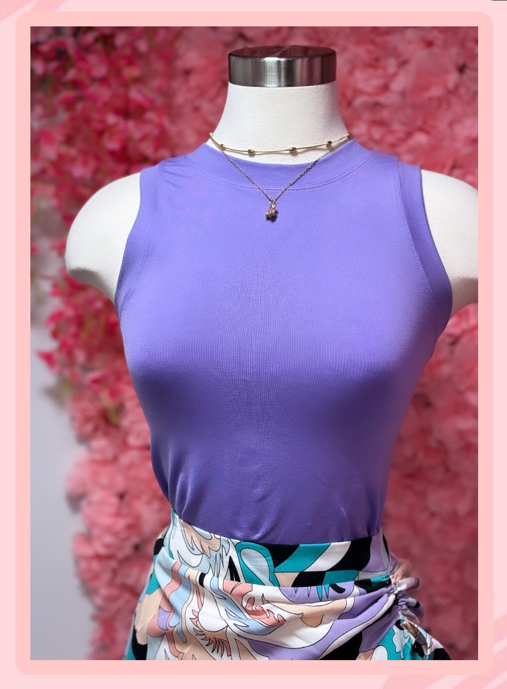 Purple Basic top