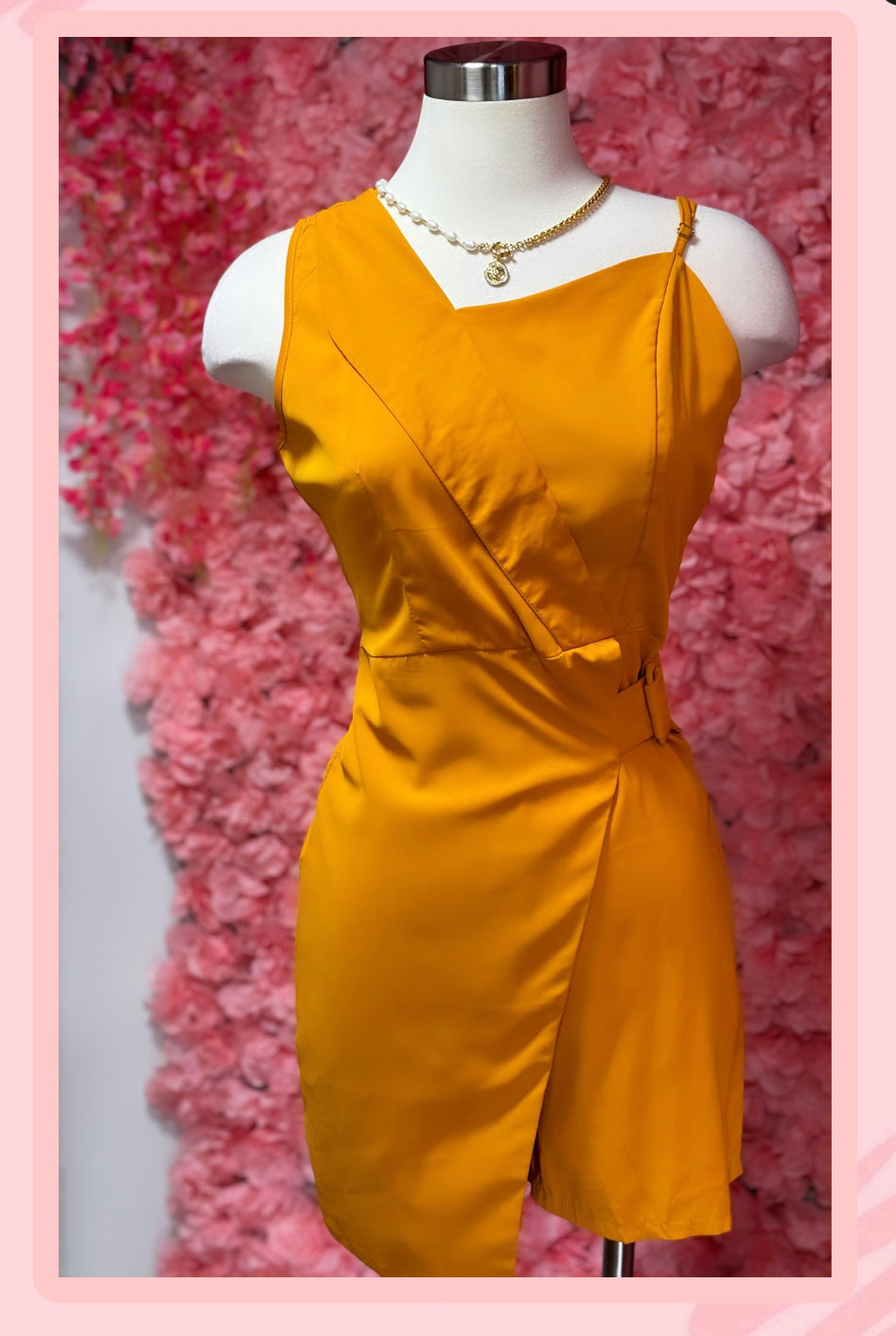 New Mustard Romper