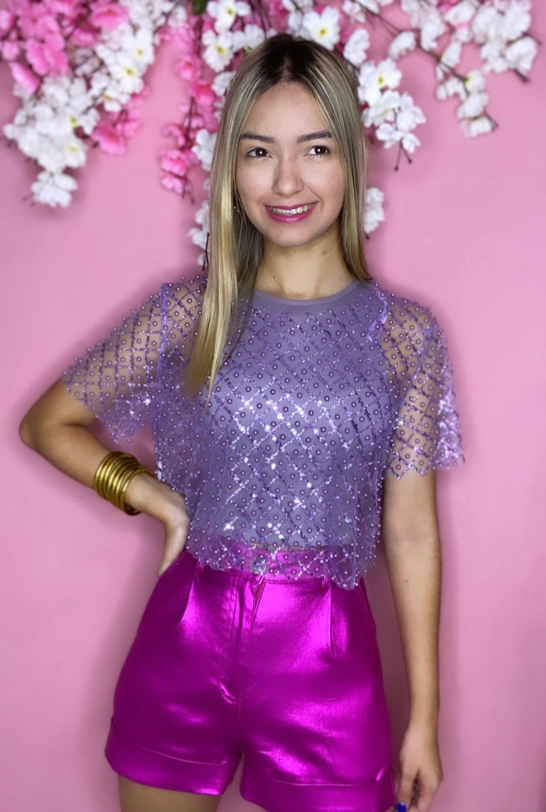 Metalic Short