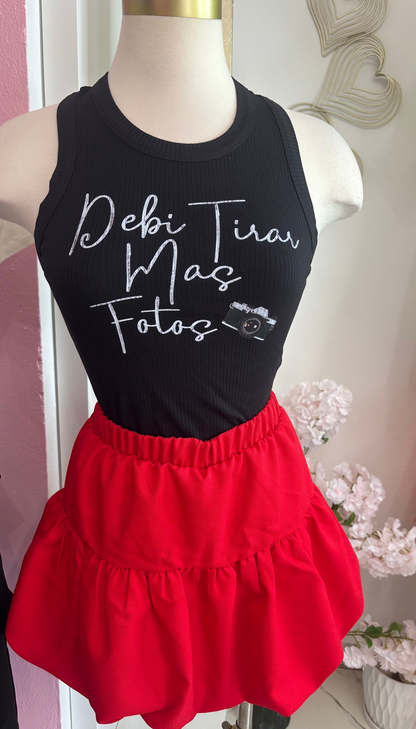 Red SKORT