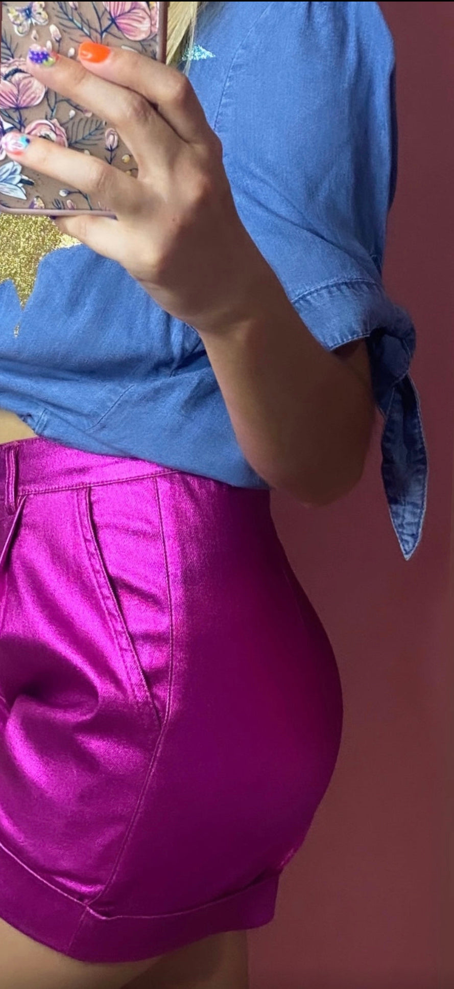 Metalic Short