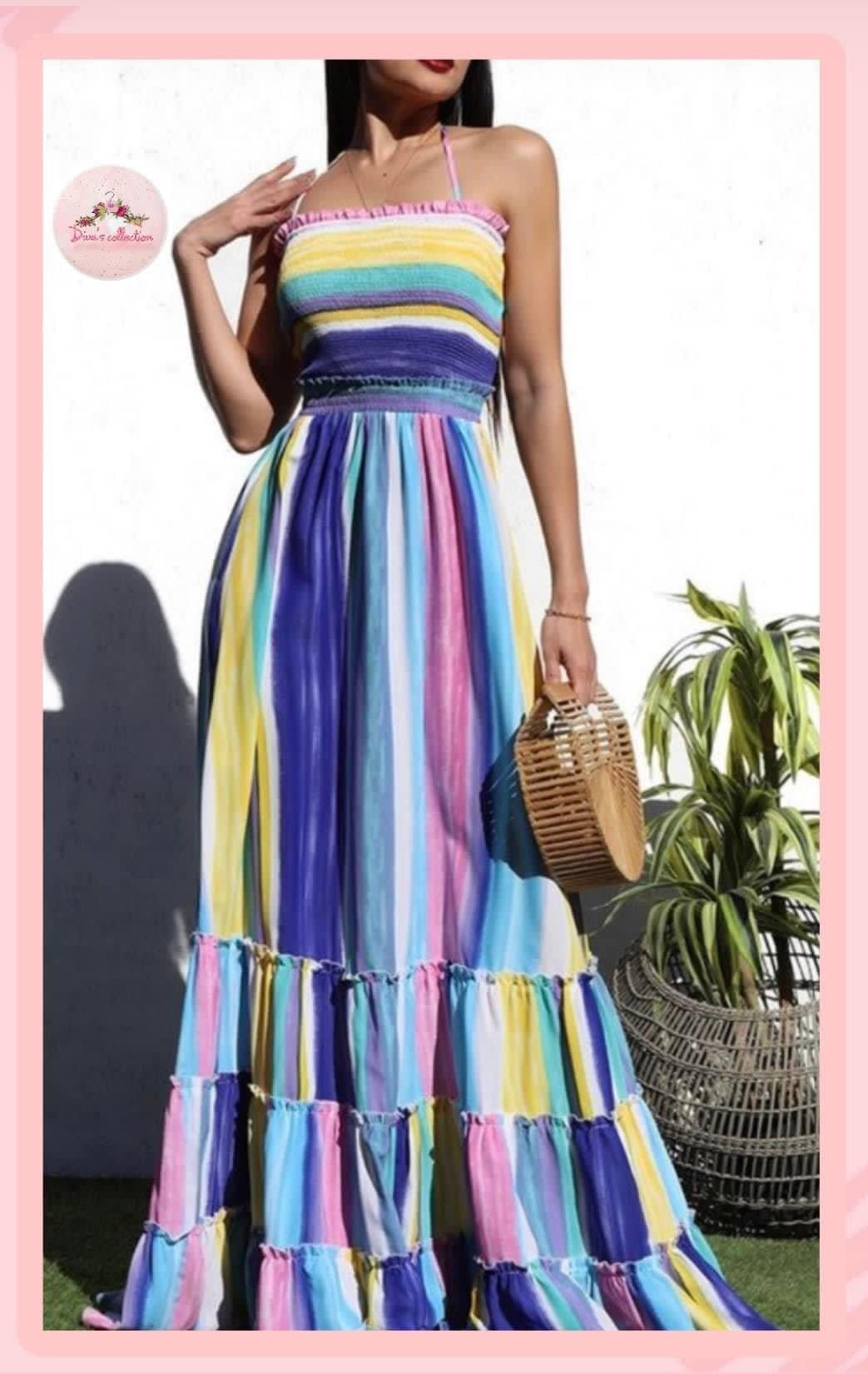 Blue colors dress