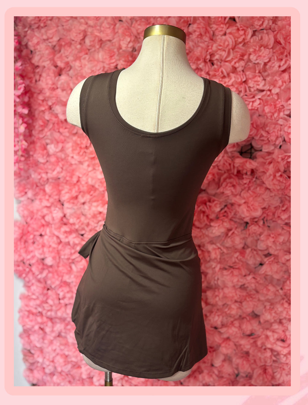 Cofee Skort Romper