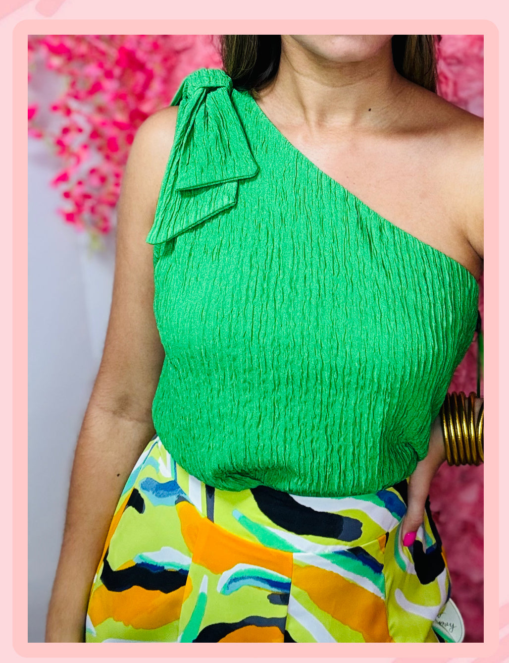 Paty Green Top