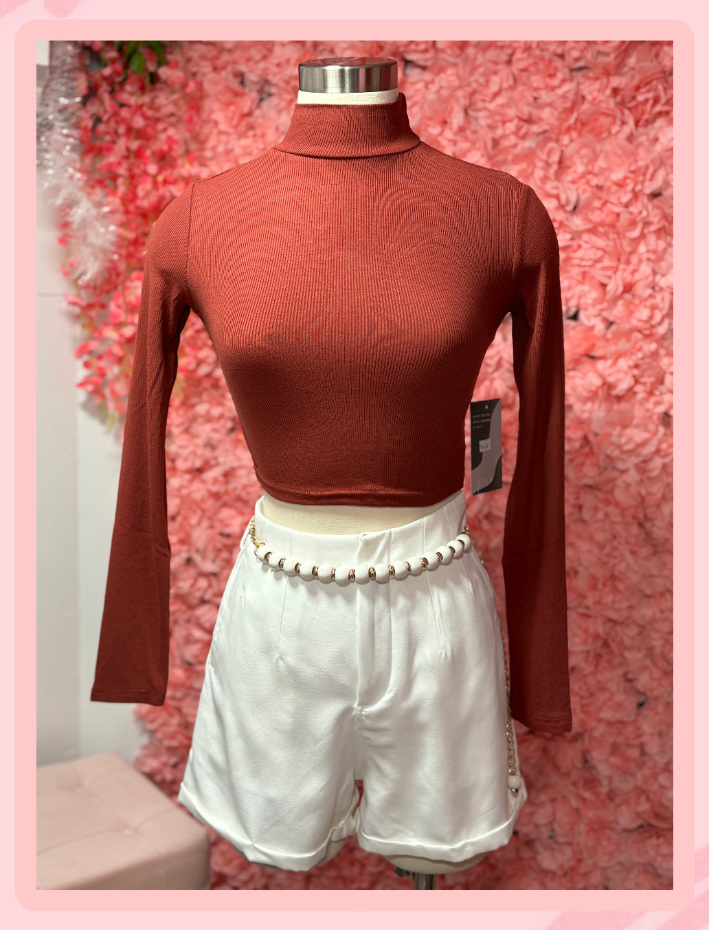 White Belt Short