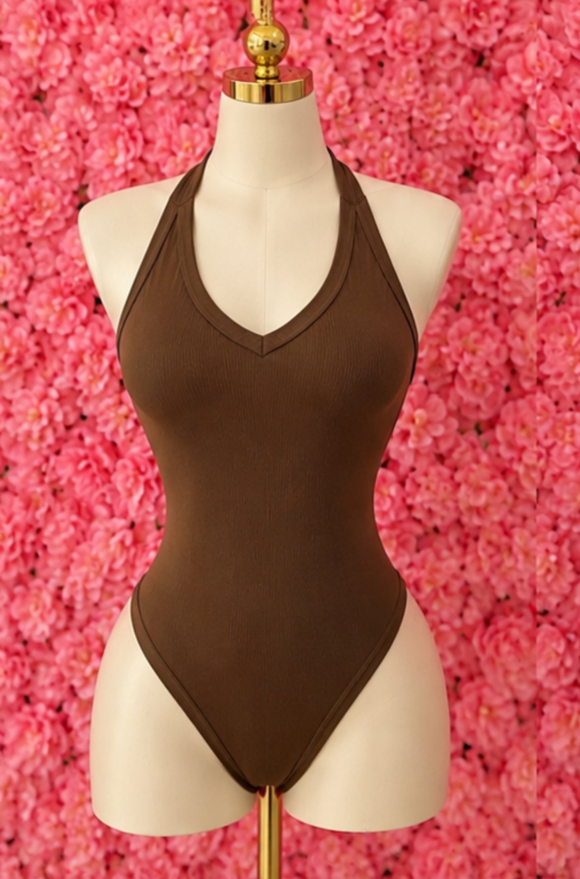 Brown Bodysuit