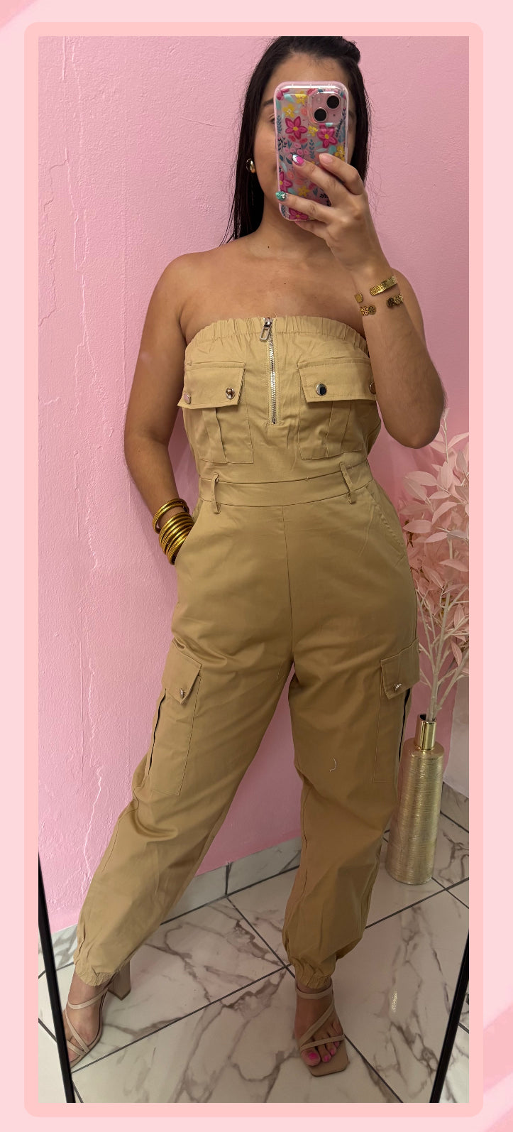 New 🆕 Restock Nude Jumpsuit