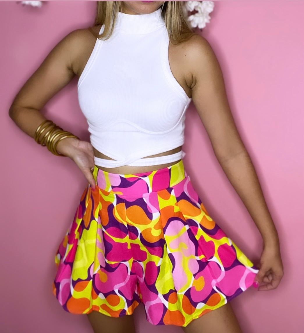 Lime Colors Skort