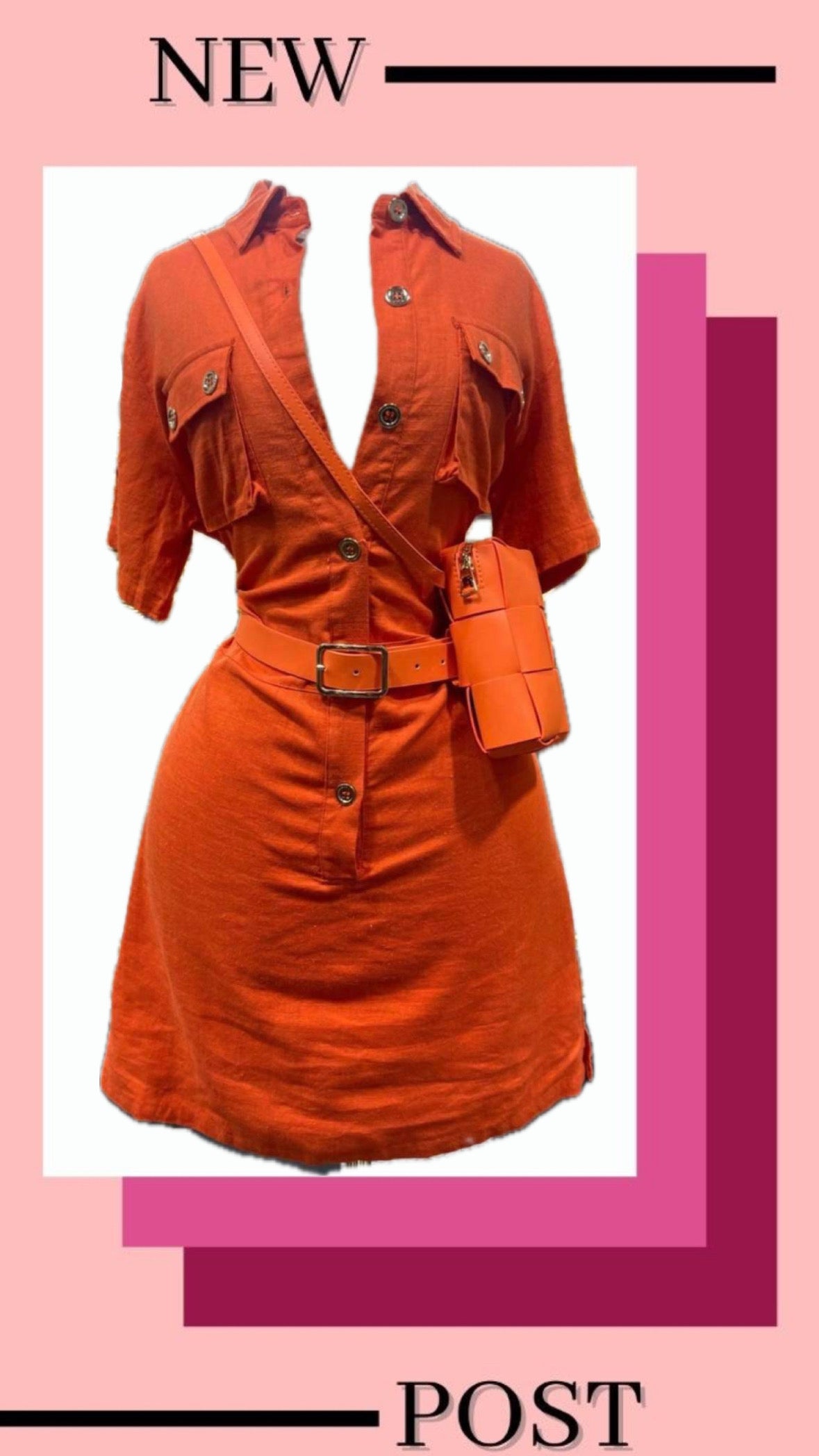 Orange Dress