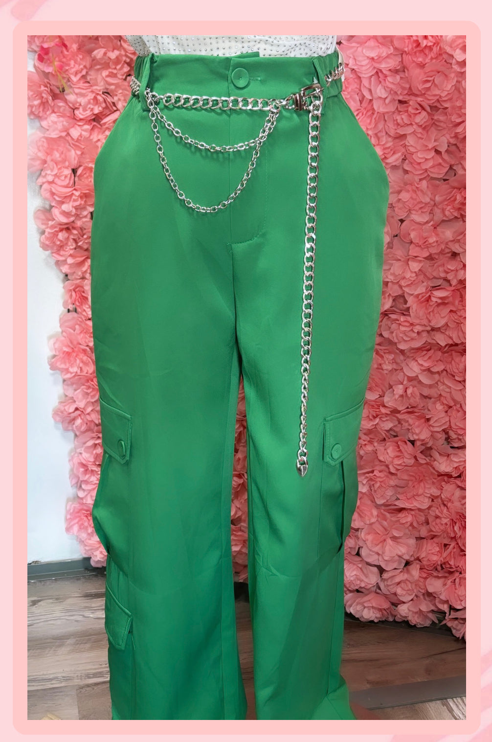 Green Cargo Pants