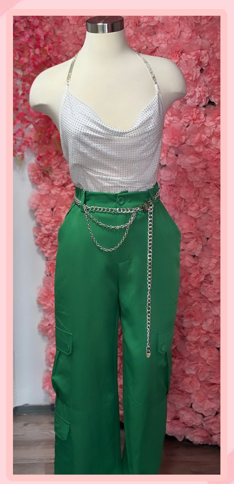 Green Cargo Pants