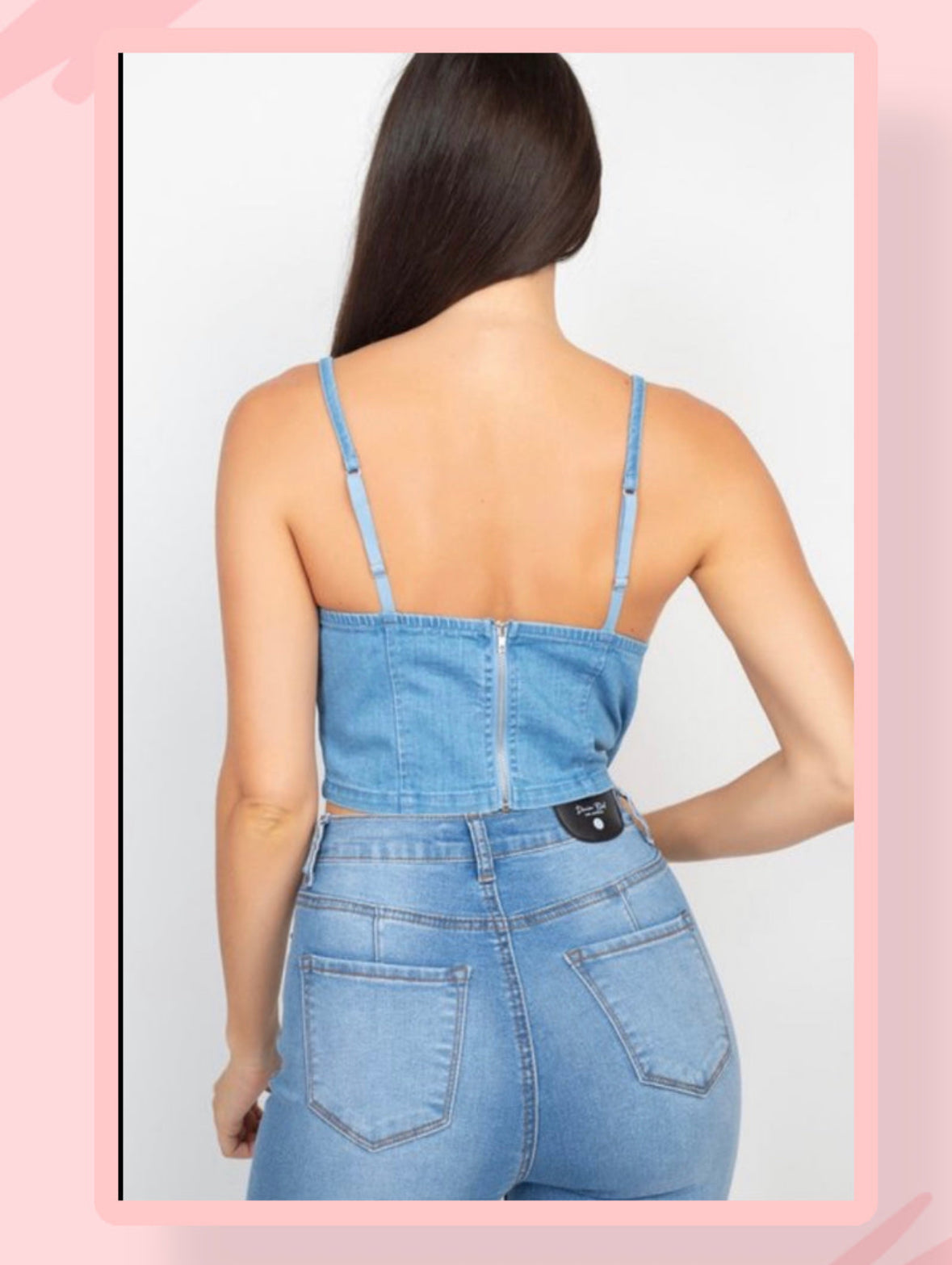 Denim Bustier