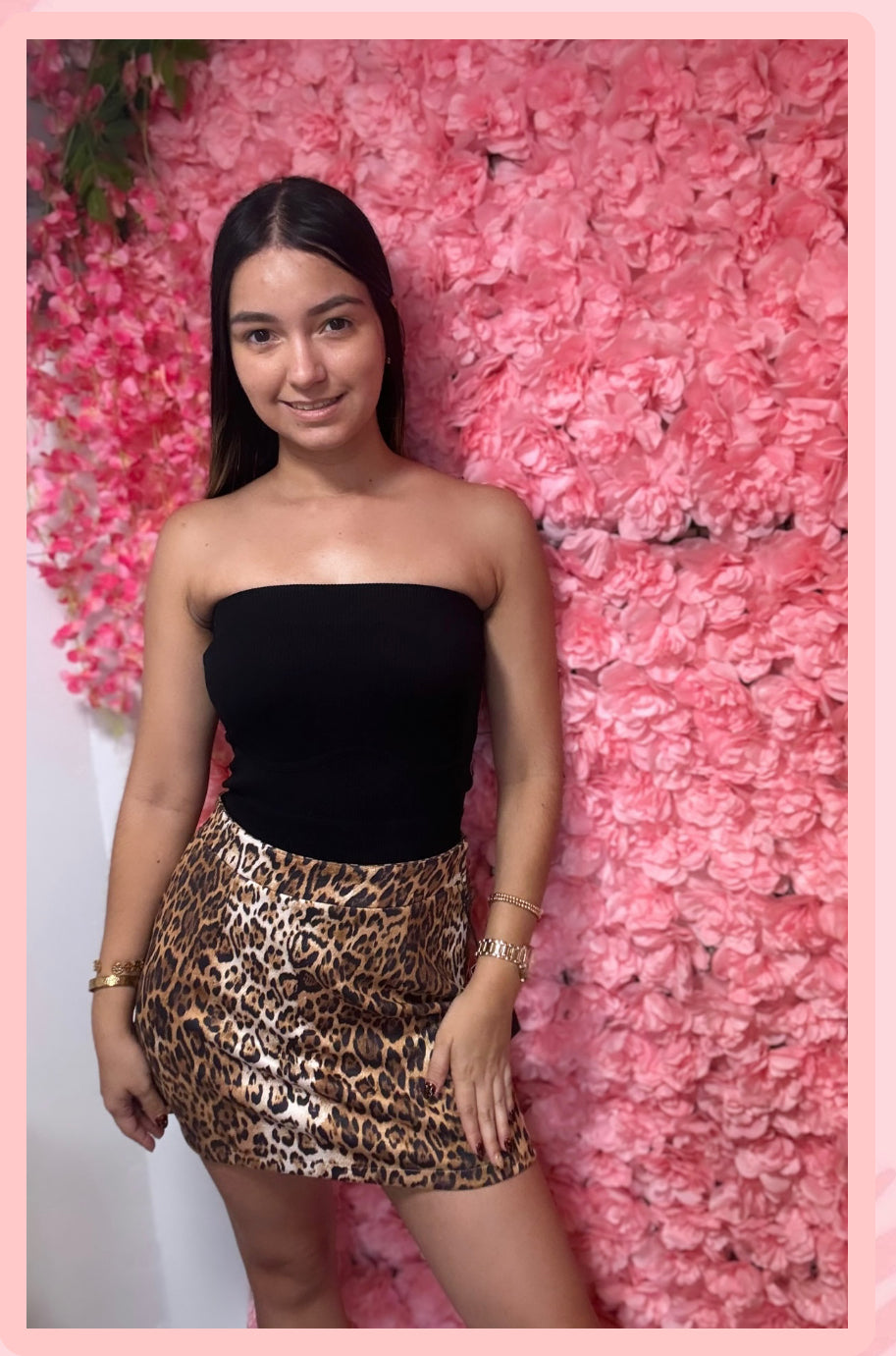 Animal Print Skirt