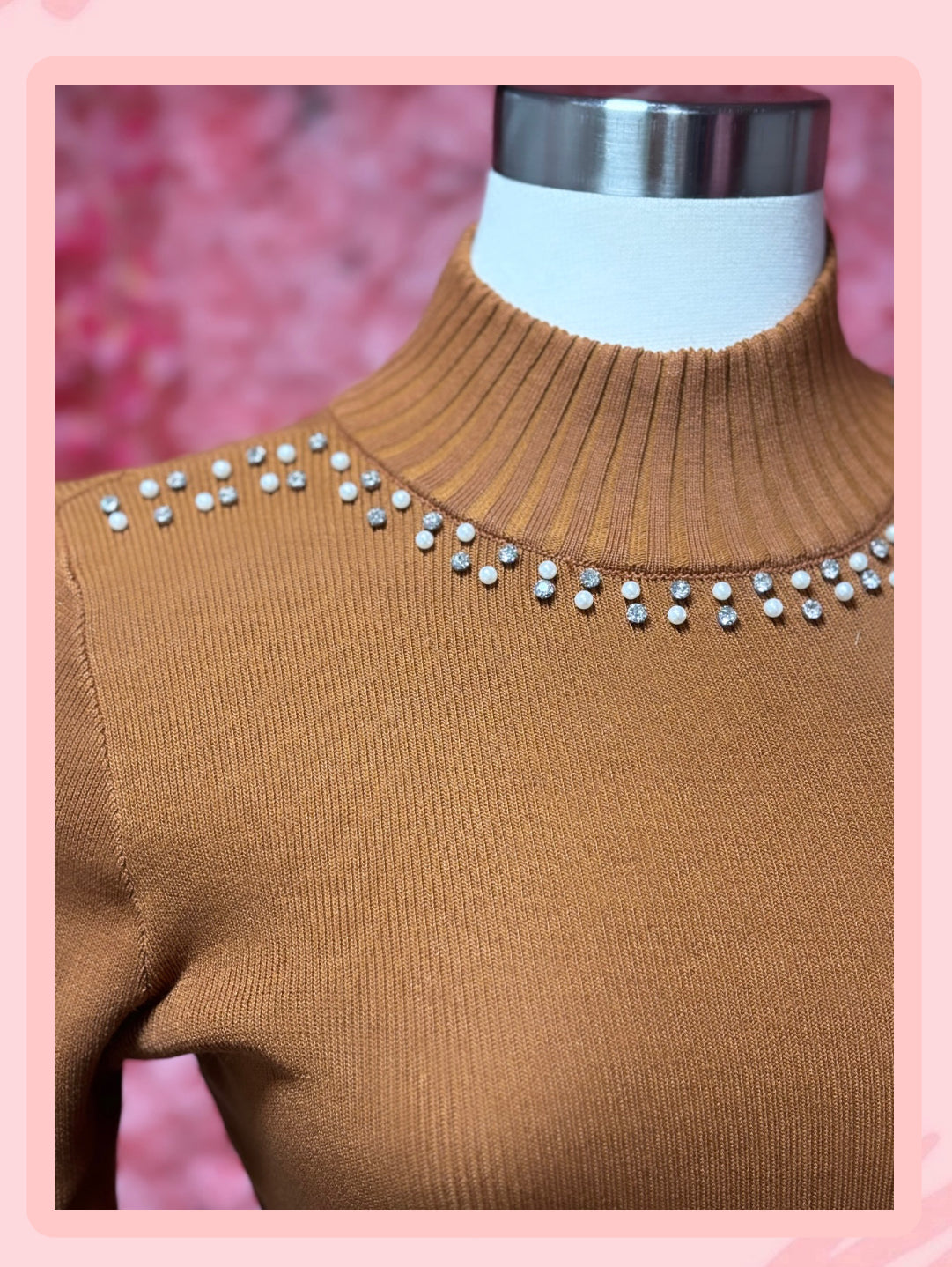 Brown Fashion Dress