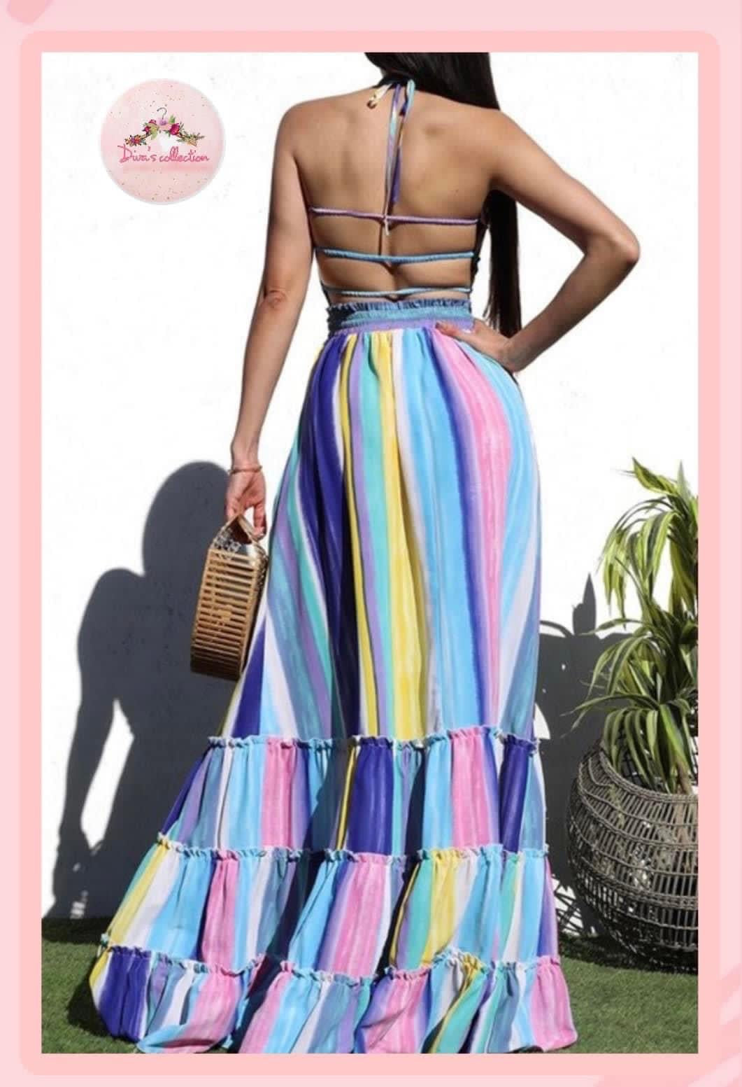 Blue colors dress