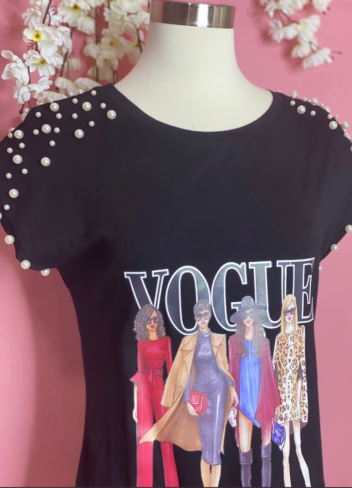Vogue Black Pearl Dress
