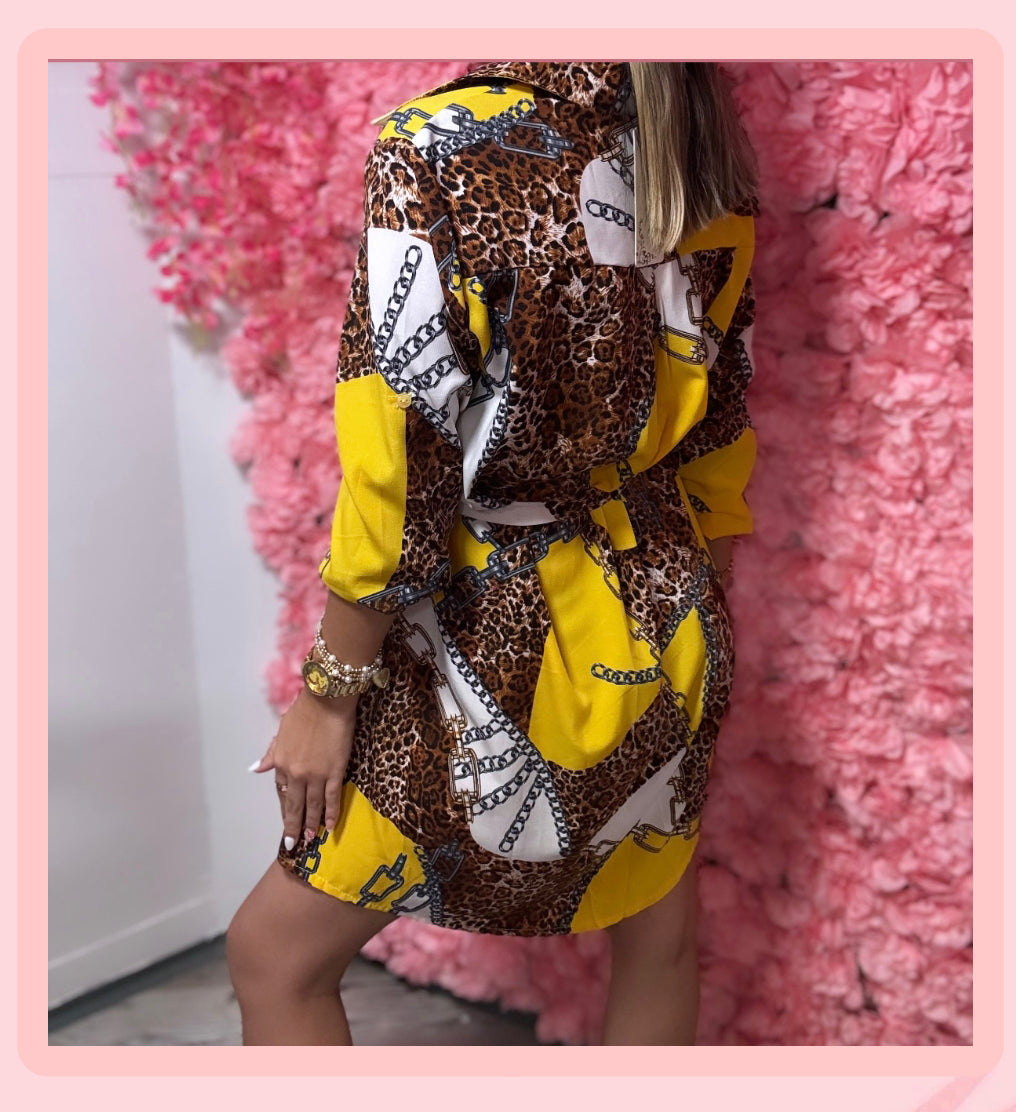Animal Print Blusón