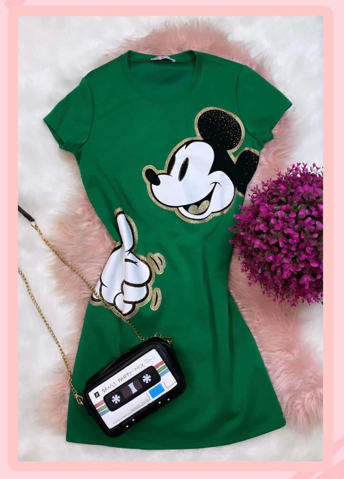 Green Fashion Dress