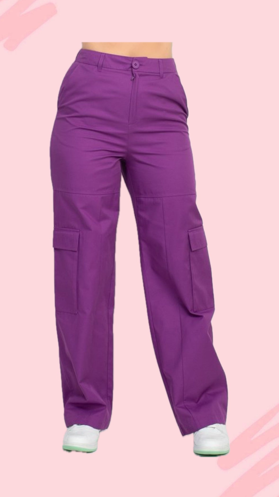 Violet Cargo Pants