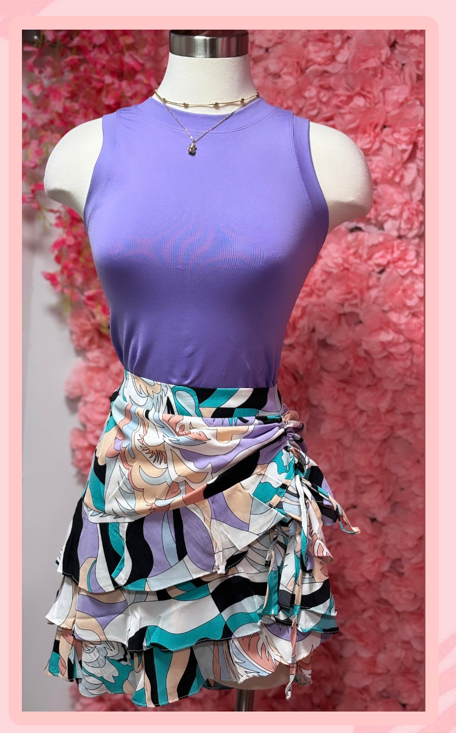 Violet Multi Skirt