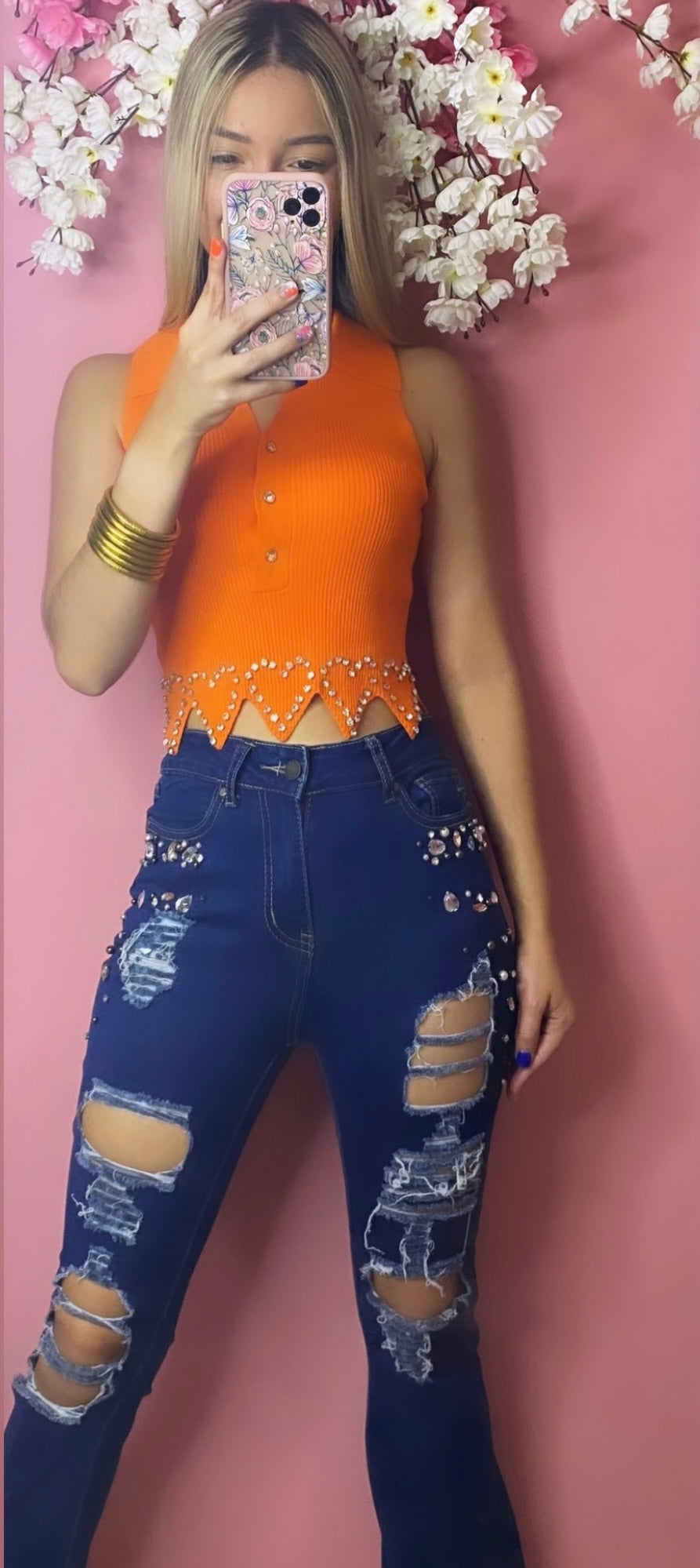 Rainstone Jeans