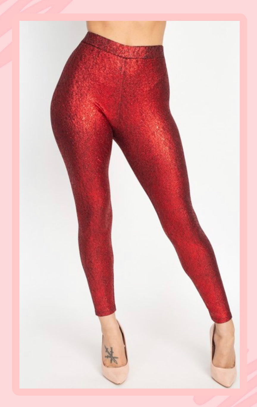 Red Leggins