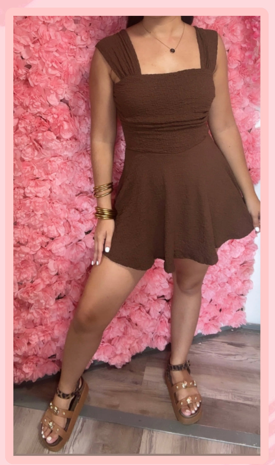 Mocha Romper
