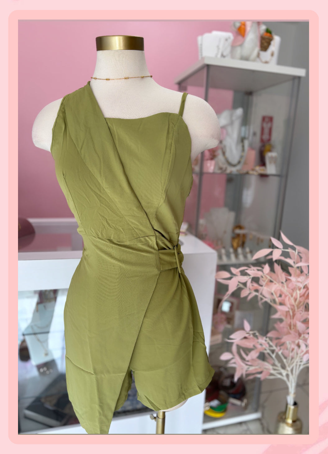 Olive Romper
