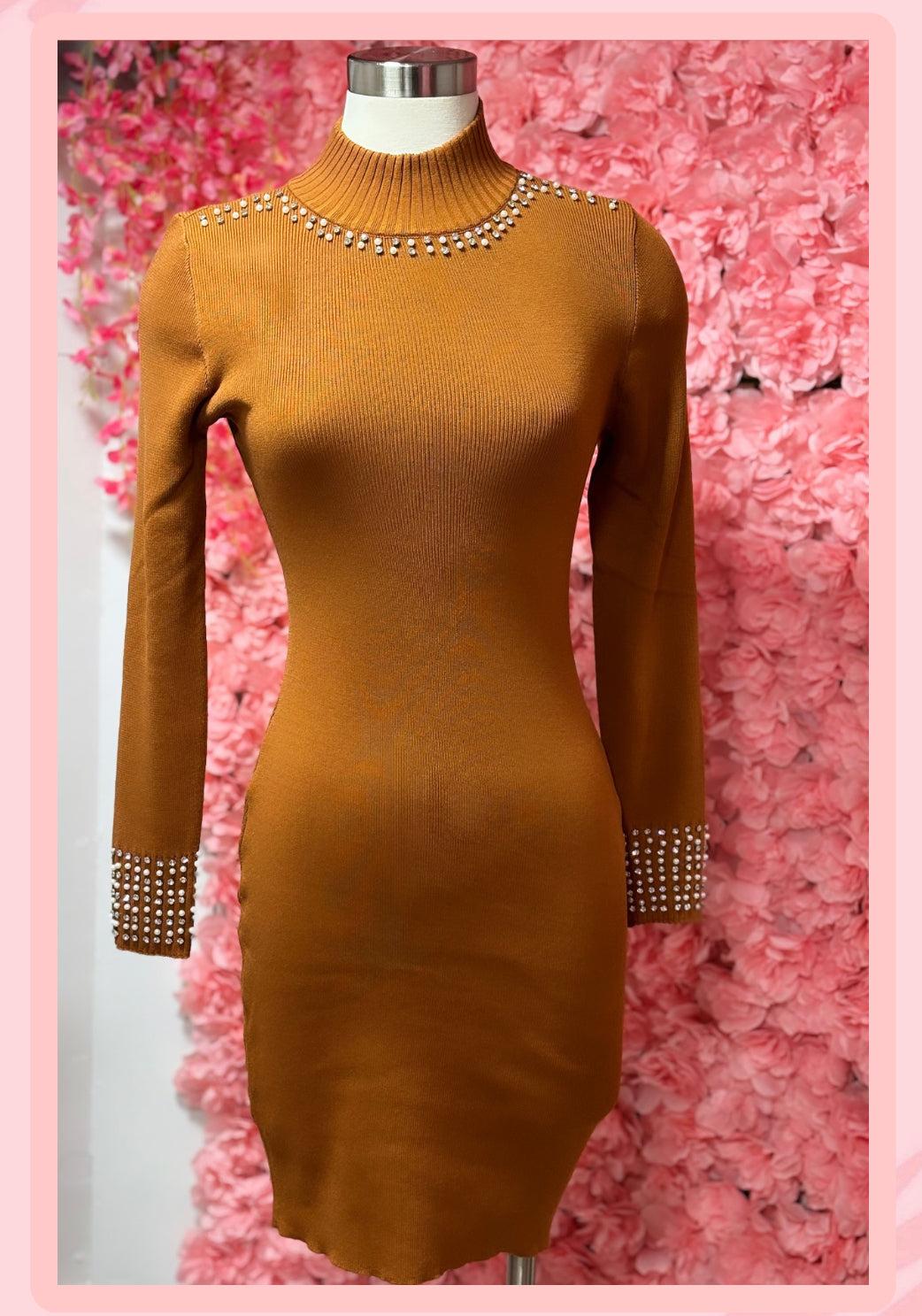 Brown Fashion Dress
