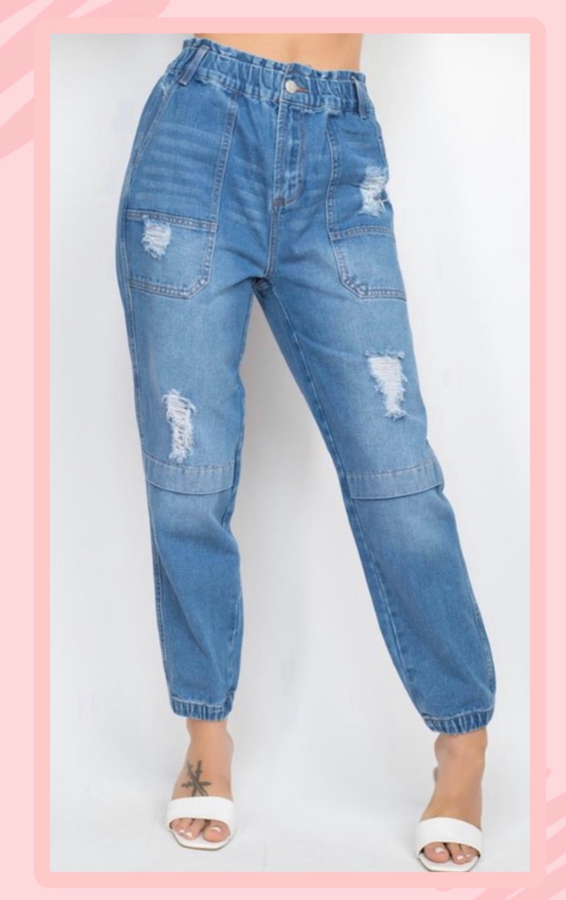 Light Denim Jogger
