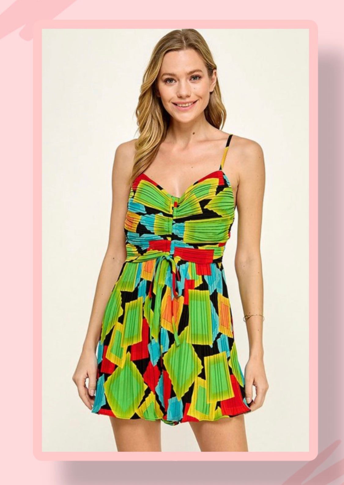 NEW MULTI BLACK ROMPER