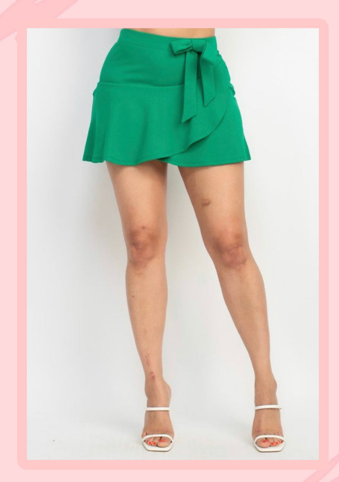 GREEN - SKORT