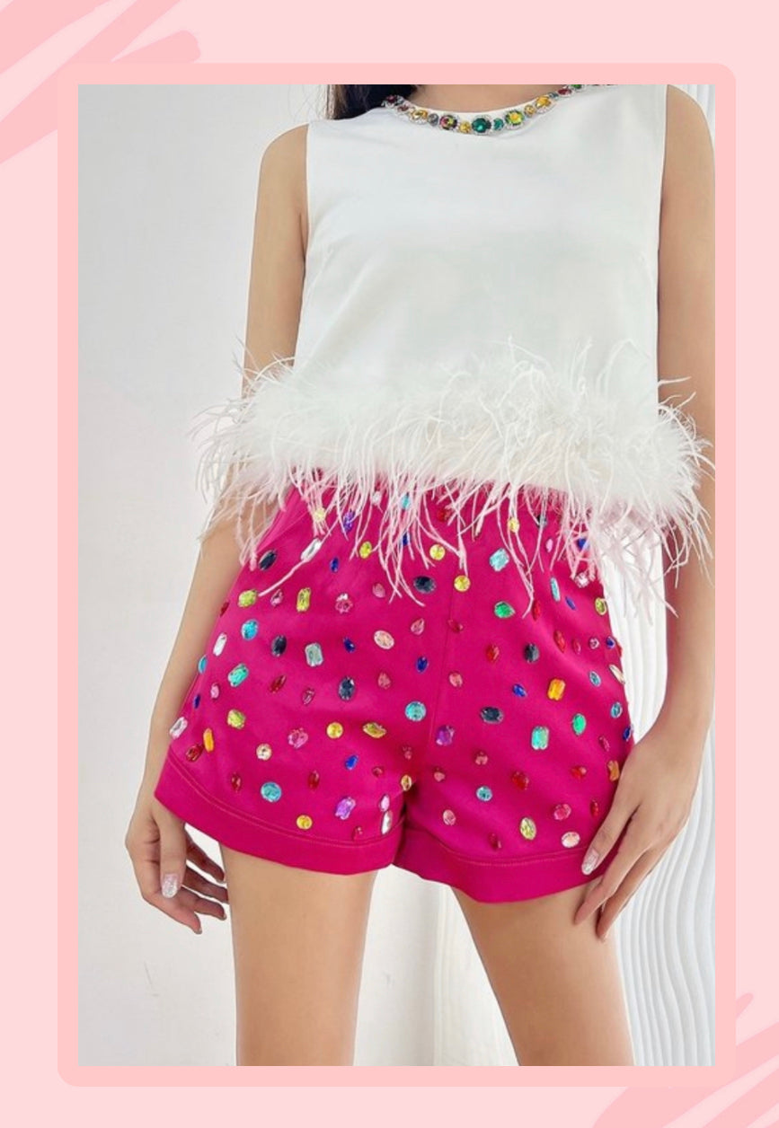 GEMAS FUCHSIA SHORT