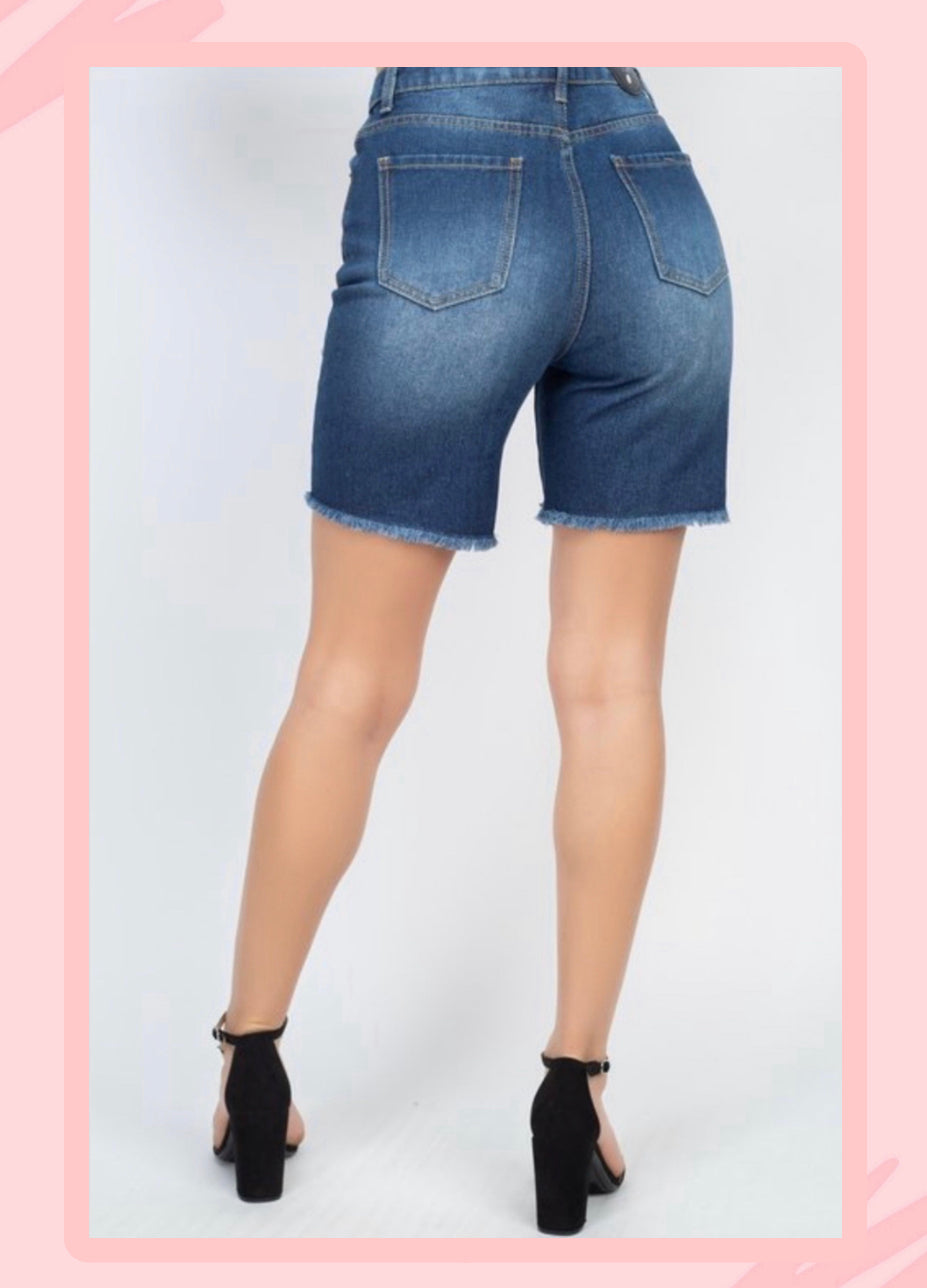 RHINESTONE BERMUDA