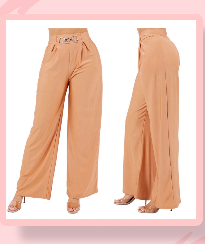 BEIGE PALAZZO
