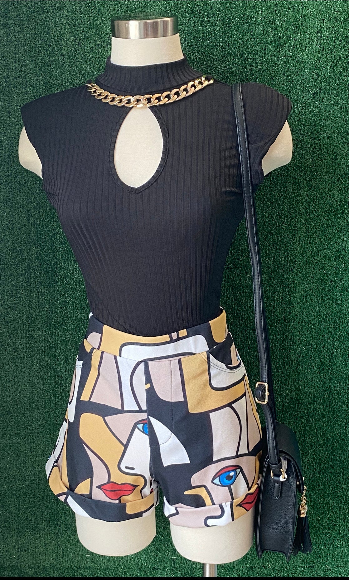 Elegant Black Bodysuit