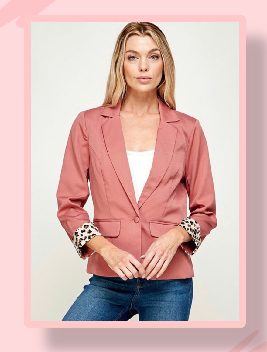 MAUVE BLAZER