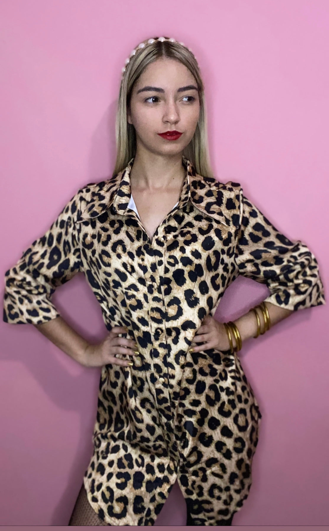 Animal Print Bluson