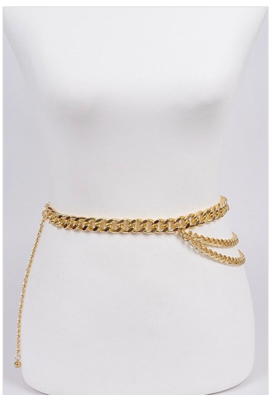 CHAIN GOLD BELT