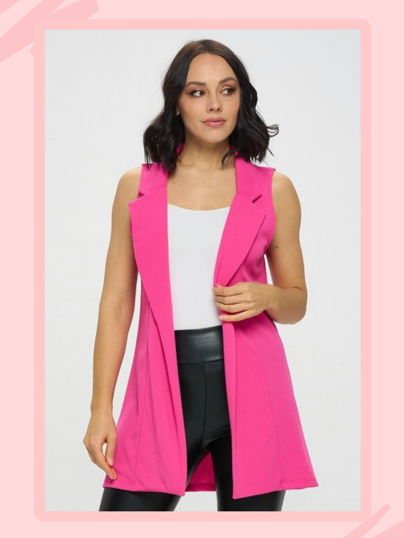 FUCHSIA VEST
