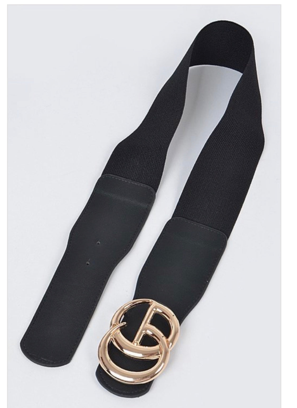 Black Elastic Belt