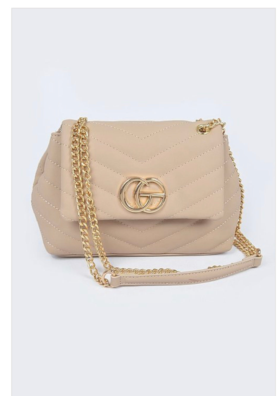 G BEIGE CROSSBODY