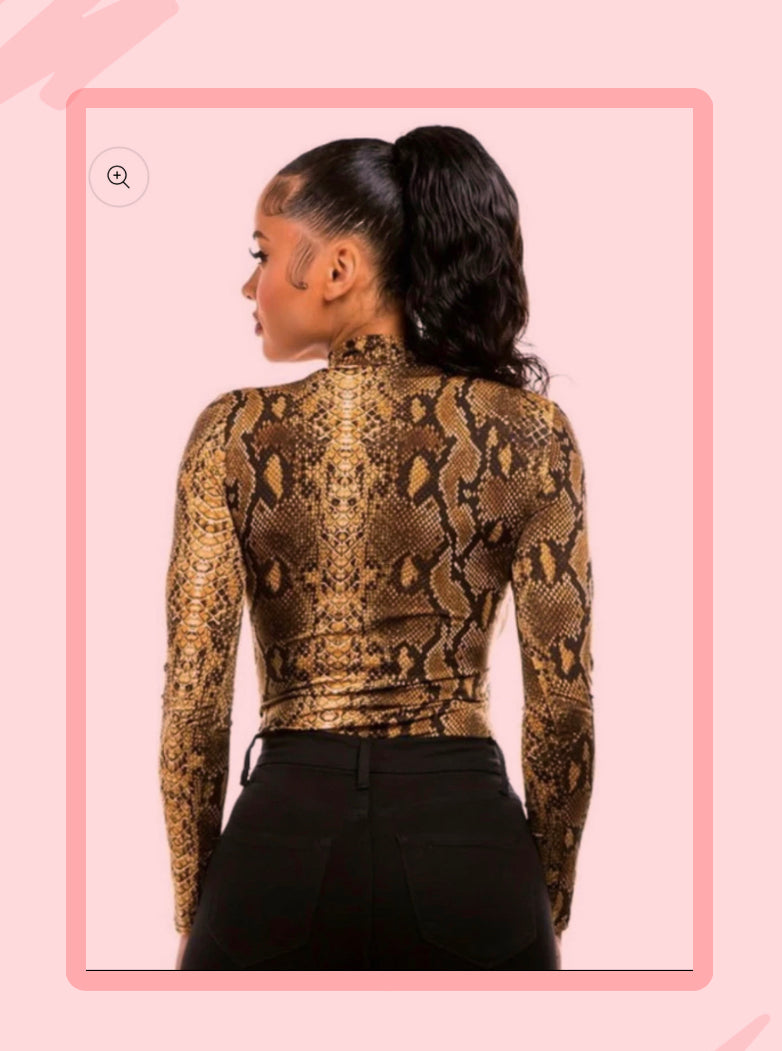 NEW SNAKE BODYSUIT