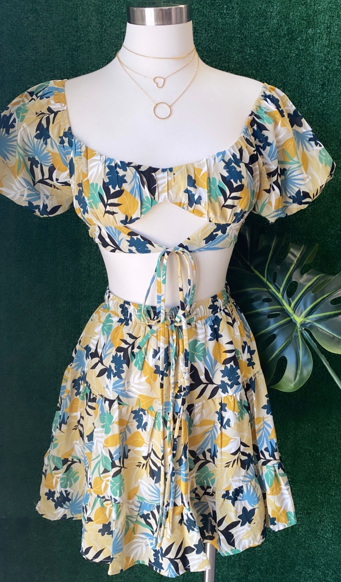 KAROLA FLORAL SET