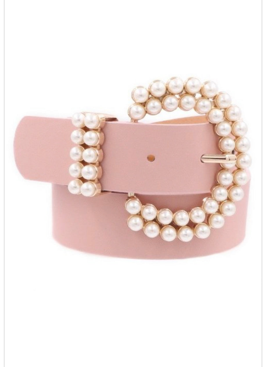 PEARL BLUSH BELTS