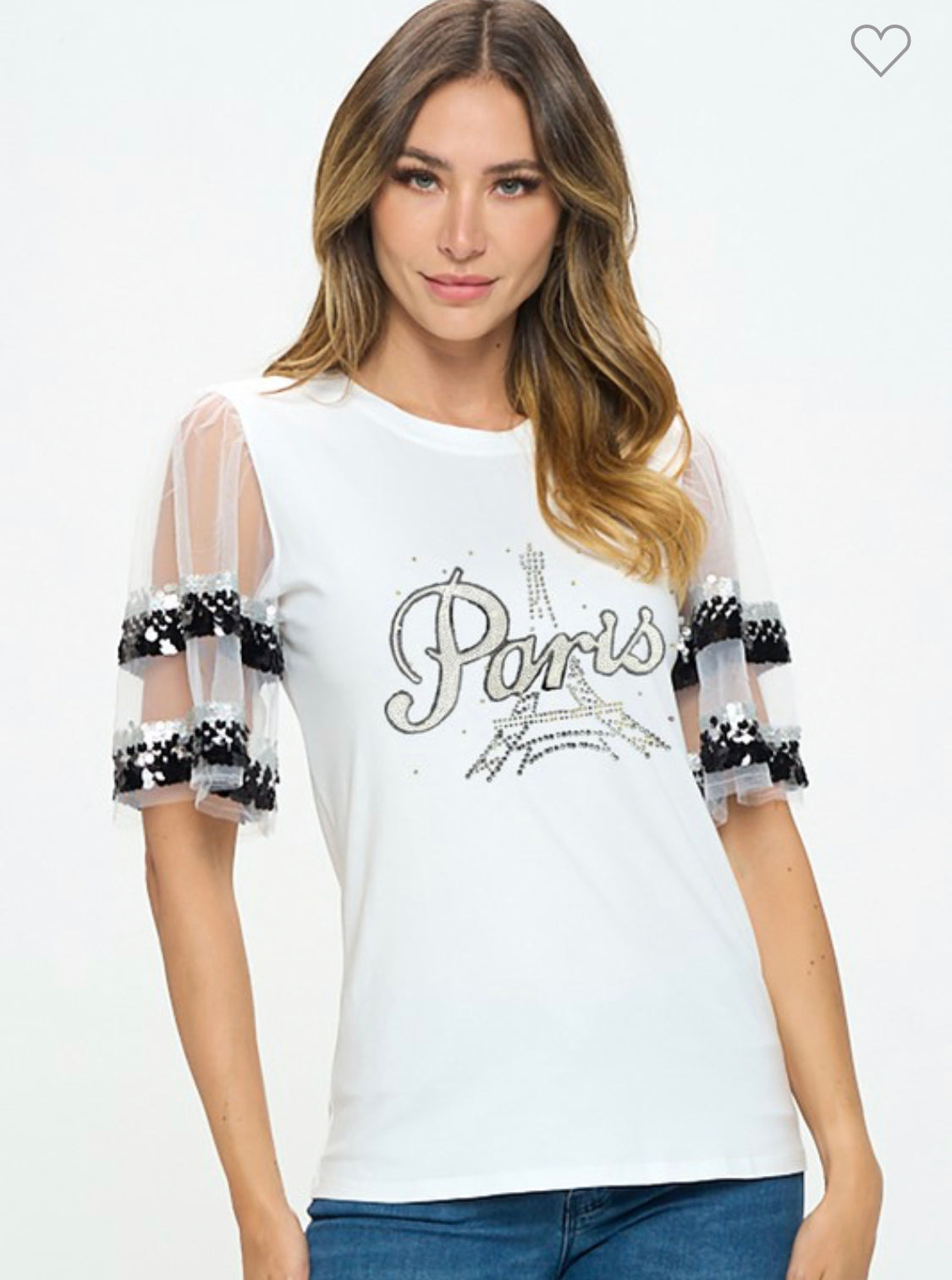 PARIS WHITE TOP