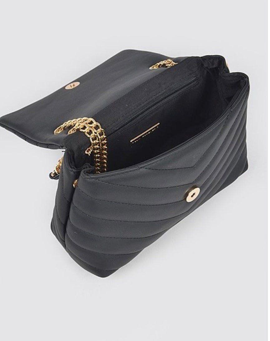 G BLACK CROOSBODY