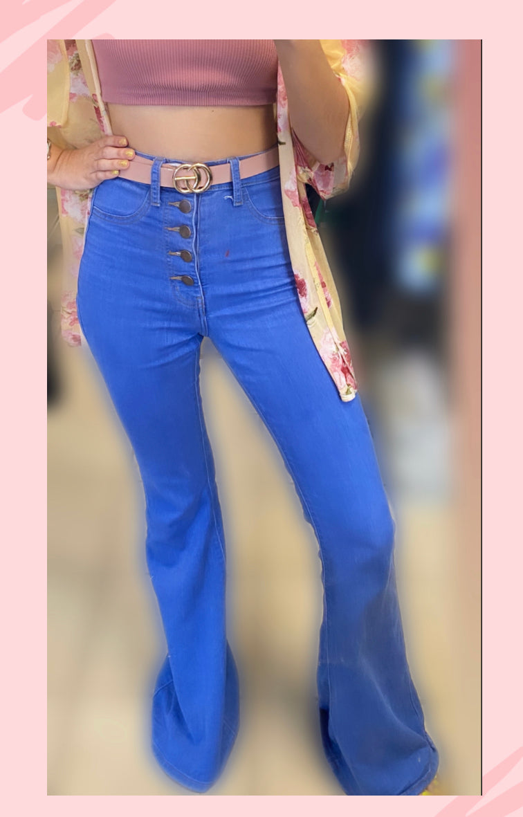 Retro Vibrant Jeans